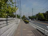 野木宿の歩道